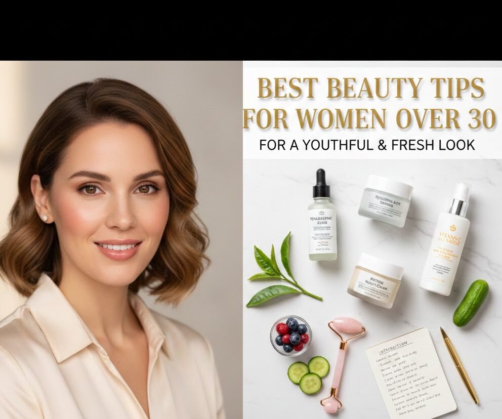 Best Beauty Tips for Women Over 30 for a Youthful & Fresh Look Introduction