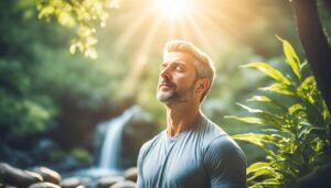 Breathing exercises to settle the mind