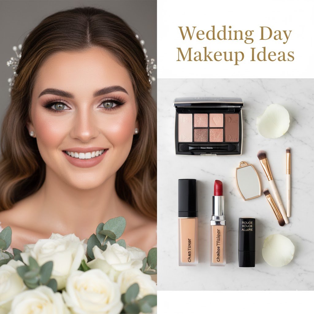 Stunning Wedding Day Makeup Ideas for a Radiant Bridal Look